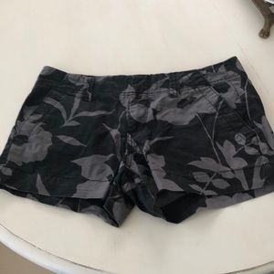 Black and gray shorts